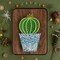 String Art DIY Kit - Potted Cactus. Wizardi Craft Kit F07-M12-3-DH9010